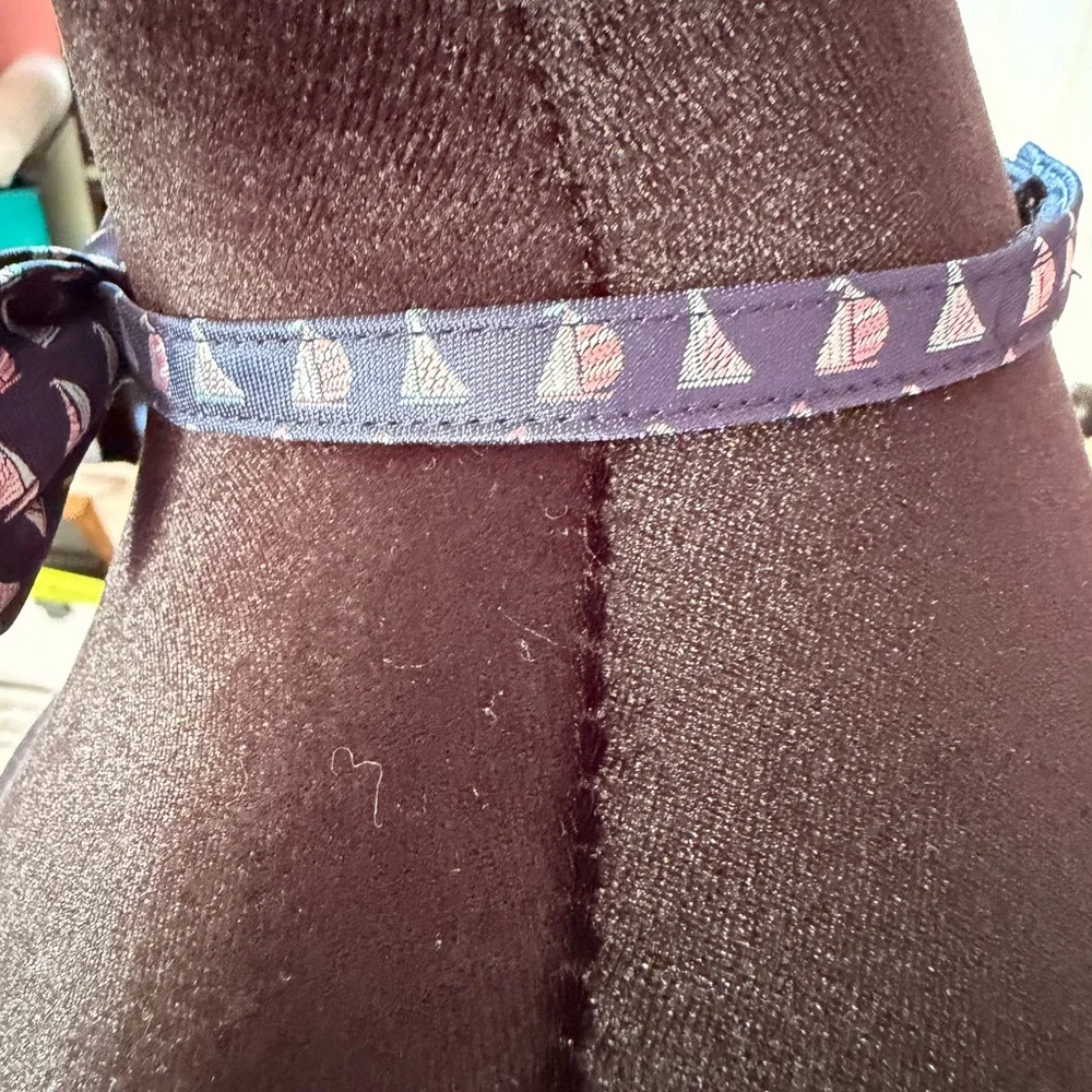Janie and Jack Navy Sailboat Pattern Bow Tie